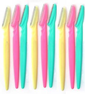 Face8Teen Set of 9 Pcs Eyebrow, Neck, Face, Upper Lips Shaper Shaver, Women