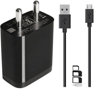 ShopsNice Wall Charger Accessory Combo for Samsung Galaxy Tab A 8.0 2019 LTE, Tab 3 V, Tab A 8.0 2017 LTE, Tab S2 9.7 LTE, Tab A 7.0, Tab A LTE, Champ Neo Duos C3262 Charger Original Adapter Like Wall Charger | USB Charger | Mobile Power Adapter | Fast Charger | Android Smartphone Charger | Battery Charger | High Speed Travel Charger With 1 Meter Micro USB Cable | Charging Cable | Data Cable