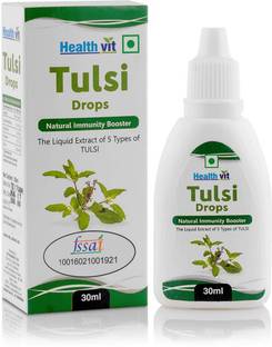 HealthVit Tulsi Drops Natural Immunity Booster - 30ml
