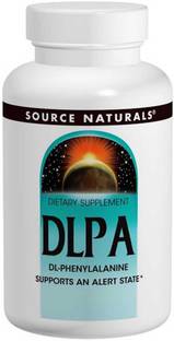 Source Naturals DLPA, 375 mg, 120 Tablets