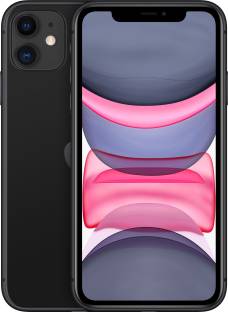 Add to Compare APPLE iPhone 11 (Black, 128 GB) 4.61,99,736 Ratings & 11,384 Reviews 128 GB ROM 15.49 cm (6.1 inch) Liquid Retina HD Display 12MP + 12MP | 12MP Front Camera A13 Bionic Chip Processor Brand Warranty of 1 Year ₹44,999 ₹48,900 7% off Free delivery by Today Upto ₹39,700 Off on Exchange Bank Offer