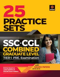 Ssc Cgl Practice Sets Pre Exam Tier I 2019