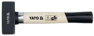 YATO YT-4553 High Quality Wooden Handle YT-455-Stonning Hammer Forged carbon steel Head Hardened and Tempered Speciality Hammer