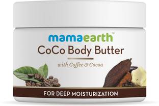 Mamaearth CoCo Body Butter For Dry Skin, with Coffee & Cocoa