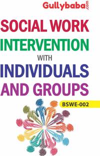 Gullybaba BSWE002 Social Work Intervention With Individuals And Groups (IGNOU Help Book For BSWE-002 In English Medium) (Paperback, Gullybaba.com Panel)