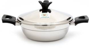 COCONUT Dakshin MultiKadai Idly Steamer / 8 Idly Steamer Steel Steamer