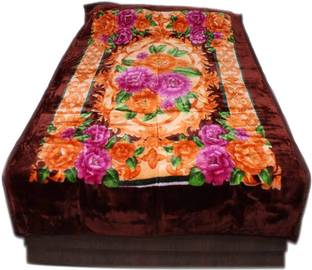 Abicon Printed Double Mink Blanket for  Heavy Winter