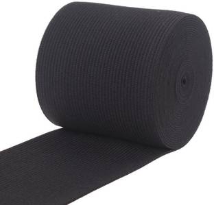 elastica Knitted Black Elastic