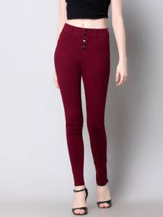 FABALLEY Maroon Jegging