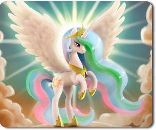 feeling hub cartoon unicorn printed (rubber) mousepad for computer and laptop Mousepad