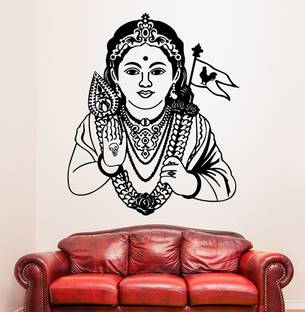 Wallzone 50 cm OM MURUGA Removable Sticker