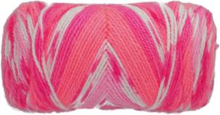GANGA Spectrum Hand Knitting Yarn (Multicolor_PTR1606) (400gms+Needle)