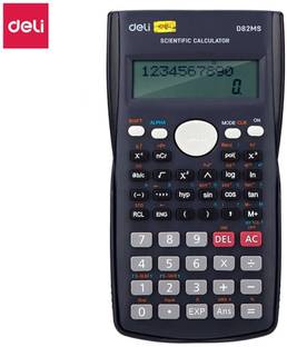 Deli ED 82MS 240 Function Scientific Calculator Engineer calculator student 10+2 Digits Engineering Calculator Scientific  Calculator