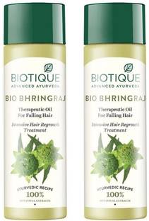 BIOTIQUE BIO BHRINGRAJ FOR FALLING HAIR OIL 100ML(PACK OF 2) Hair Oil