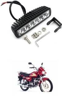 PRTEK Led Bar/Fog Light/Work Light Bar 6 LED 18 Watt Universa Car & Bike 169 Fog Lamp Motorbike LED for Hero (12 V, 18 W)
