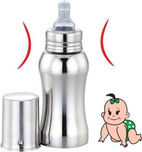 Maxima Stainless Steel 200 ml Pack of 2 (Silver) - 400
