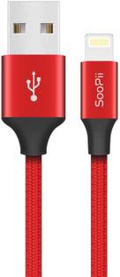 Soopii Lightning Cable 1.2 m Nylon Braided 1.2 Meter (120 CM) Premium Micro USB