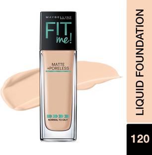 MAYBELLINE NEW YORK Fit Me Matte+Poreless Liquid(With Pump) Foundation