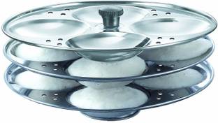 aashita shoppe Stainless Steel Quality Idli Stand/Maker/Pot/idli sancha Induction & Standard Idli Maker