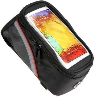 ZIGLY Bicycle Top Tube Phone Bag for 5" - 5.5" Screen Bicycle Phone Holder