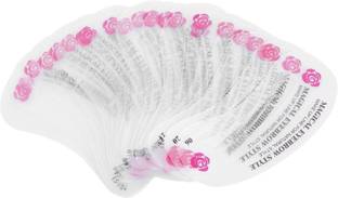 Digital Shoppy 24 Pcs Reusable Eyebrow Stencil Set Eyebrow Stencil