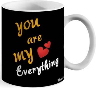 Wagwan You are My Everything Girlfriend, Boyfriend & Husband, Wife on Birthday, Valentines Day and Anniversary WG_19_Love43 Ceramic Coffee Mug