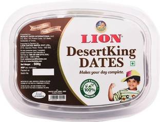 LION Dessert King Dates 500gm Dates (pack of 2) Dates