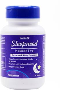 HealthVit Sleepneed Melatonin 5 mg Advanced Sleep Support – 60 Tablets