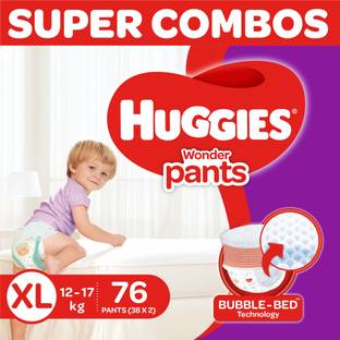 Huggies Wonder Pants Diapers -Combo Pack - XL