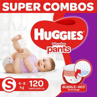 Huggies Wonder Pants Diapers -Combo Pack - S