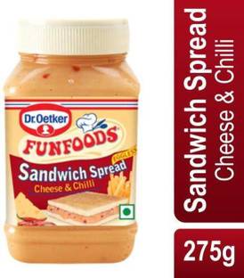 FUNFOODS by Dr. Oetker SANDWICH SPREAD CHEESE & CHILLI 275 GM