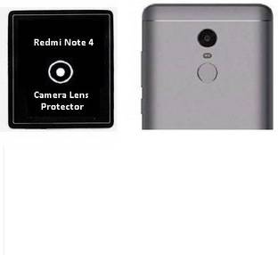 ISAAK Back Camera Lens Glass Protector for Mi Redmi Note 4