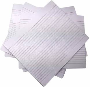 clipper Exam sheets/Answer 100 Sheets BOTH SIDE RULED A4 80 gsm Ledger Paper