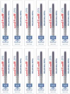 uni-ball UBR 85 0.5 mm Roller Ball Pen Refill | Usable For Uniball 215 | Waterproof Ink Refill