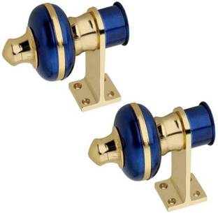 GROWNIX Blue Rod Rail Bracket Metal