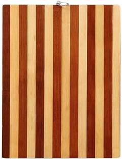 KitchenFest (34*24 cm) High Quality Bamboo/Wood Chopping Board for Cutting/Slicing/Chopping Fruits & Vegetables Wooden Cutting Board