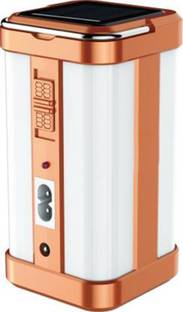 iDOLESHOP Solar 4 Tube 360 Degree Extra Bright Emergency Light 7 hrs Lantern Emergency Light