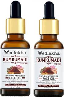 Vedlekha 100% Kumkumadi Tailam For Radiant Skin(Packof-2)