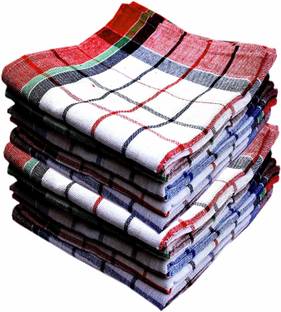 AKOSHA Highly Absorbent 100% Cotton Multipurpose Kitchen, Chapatis Napkin, Duster, Wraps ETC Dry Cotton Cleaning Cloth