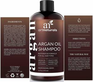 Artnaturals Daily Organic Argan Oil Shampoo 16 Oz [Cat_216]