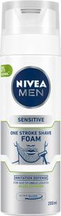 Nivea Men MEN Shaving Foam, , Sensitive One Stroke Shave