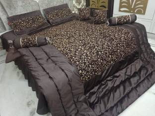 Laying Style Velvet Double King Sized Bedding Set