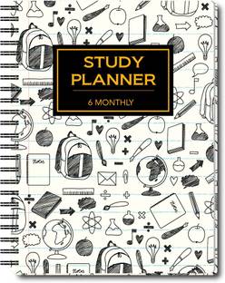 Nourish STUDY A5 Planner/Organizer Ruled 200 Pages