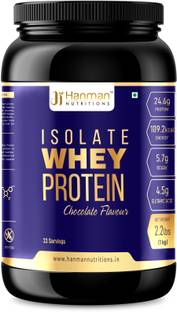 Hanman Nutritions Whey Protein Isolate Chocolate 1000 g Whey Protein