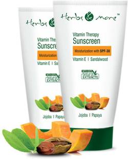 HERBS & MORE Sunscreen - SPF 30+ PA++ HERBAL SUN SCREEN