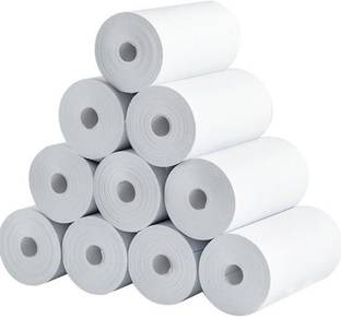 SWAGGERS 3 inch big size thermal paper rolls-50meter set of 10 rolls Thermal Cash Register Paper