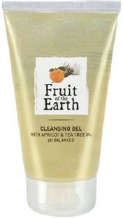 Fruit of the earth Cleansing Gel with Apricot & Tea Tree Oil Face Wash