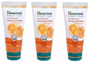 HIMALAYA Tan Removal Orange Facewash 50ml (pack of 3) Face Wash