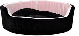 RK PRODUCTS 51 BLACK WITH WHITE S Pet Bed