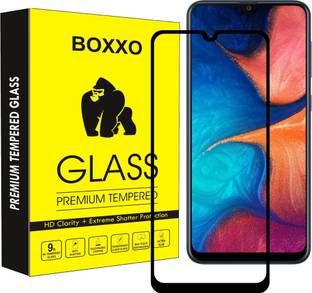 Boxxo Edge To Edge Tempered Glass for Samsung Galaxy A20s
